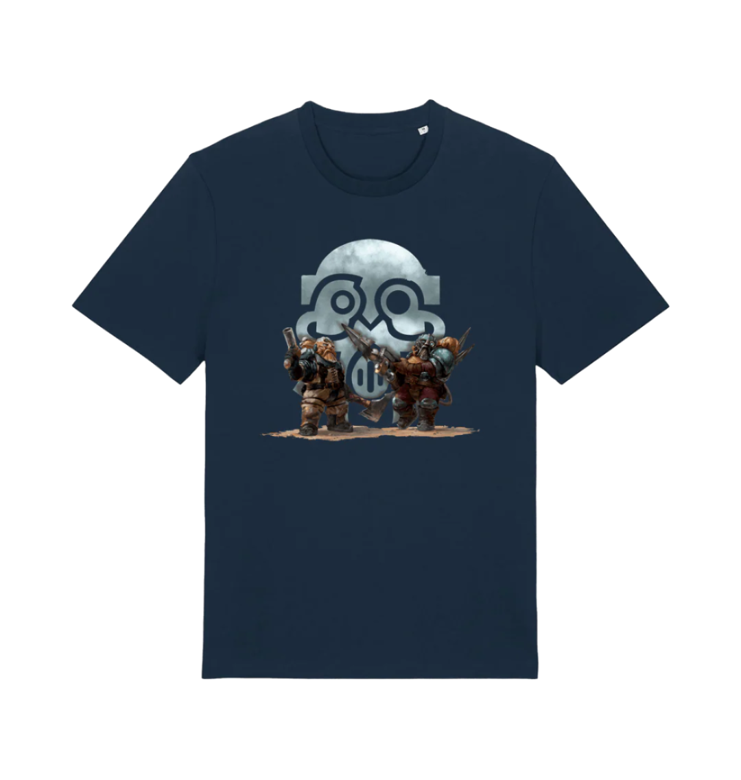 French Navy Printed T-shirt